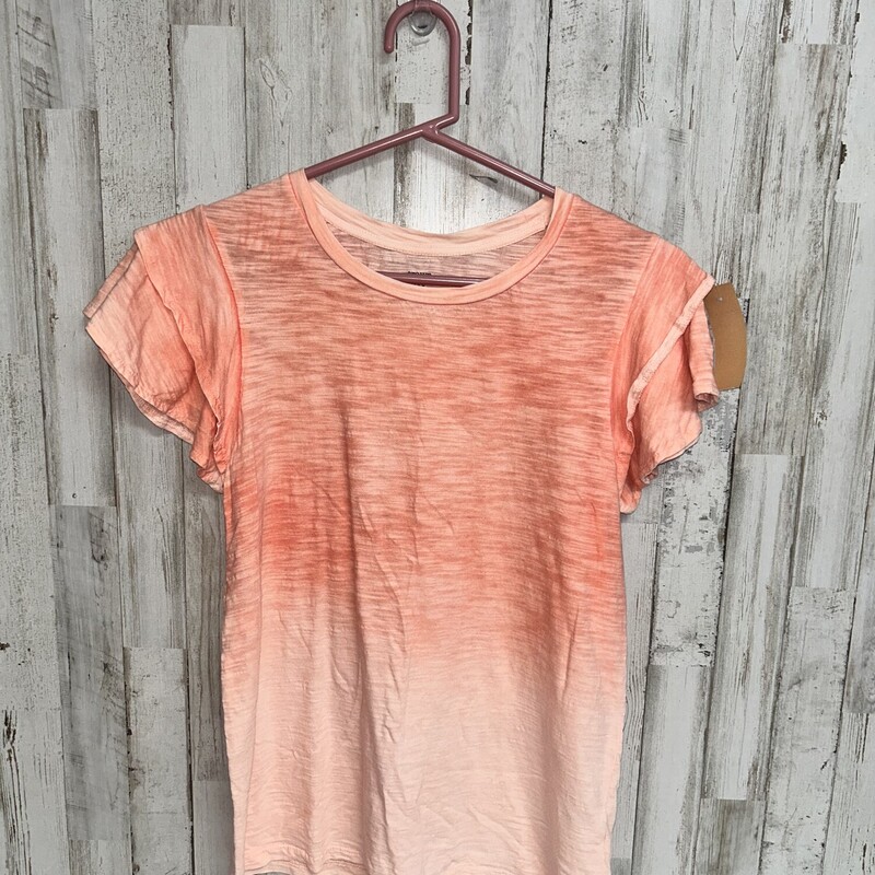 XS Orange Ombre Top