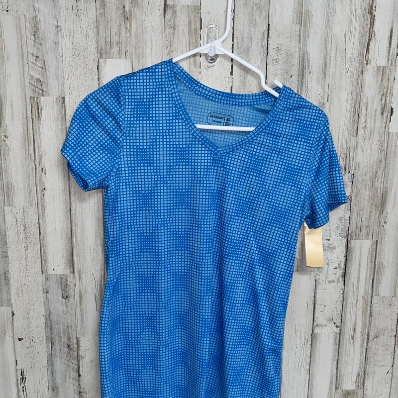 XS Blue Printed Tee