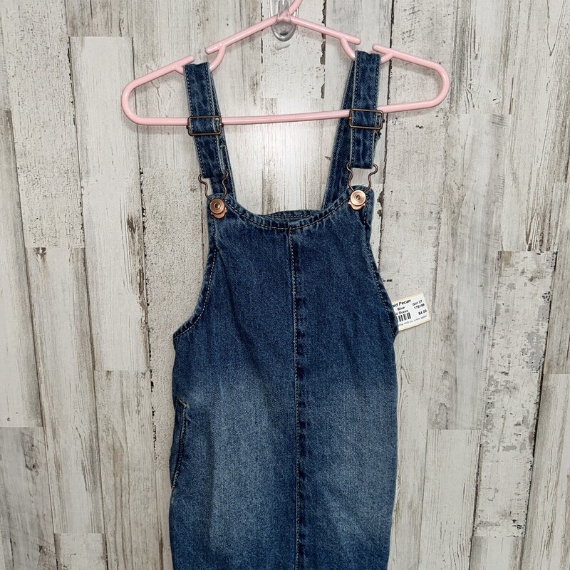 3T Denim Overall Dress, Blue, Size: Girl 3T