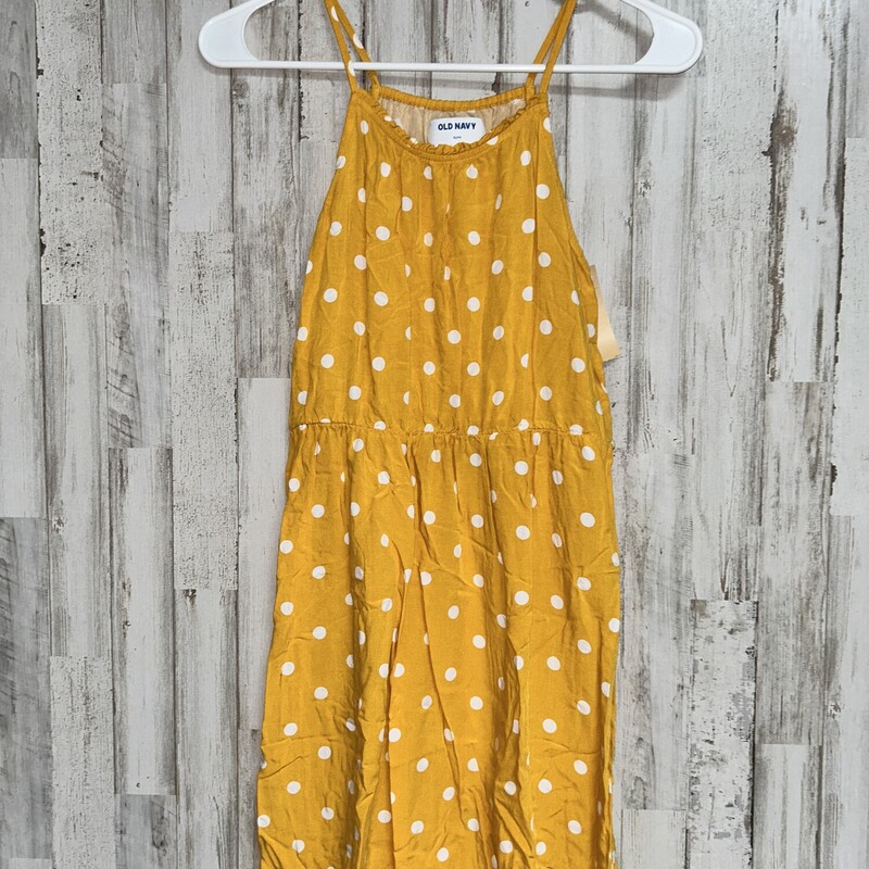 14 Yellow Dotted Tank Dre