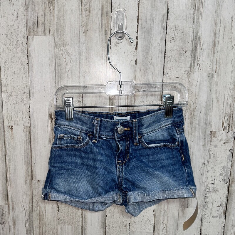 6 Cuffed Denim Shorts