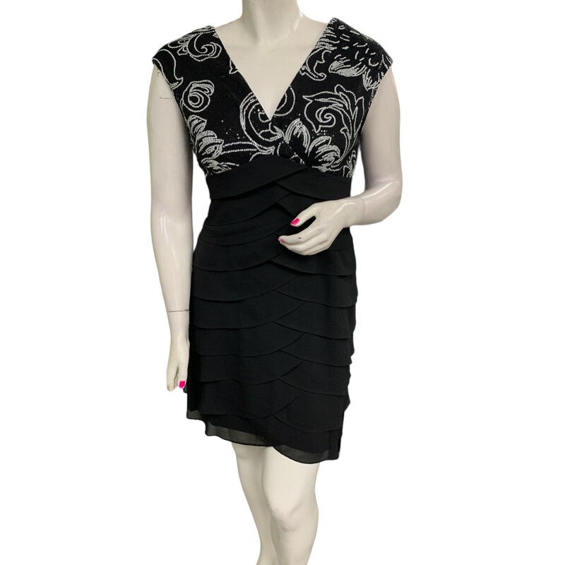 Jessica S16, Black/wh, Size: XL