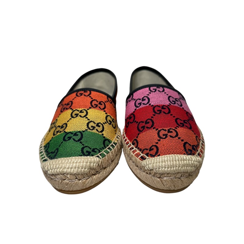 Gucci Espadrilles Rainbow

Size 36.5

New with box