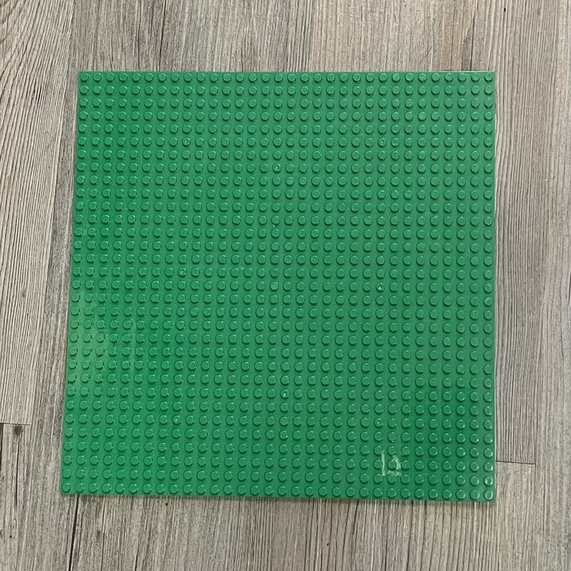 Lego Baseplate, Green, Size: 10x10