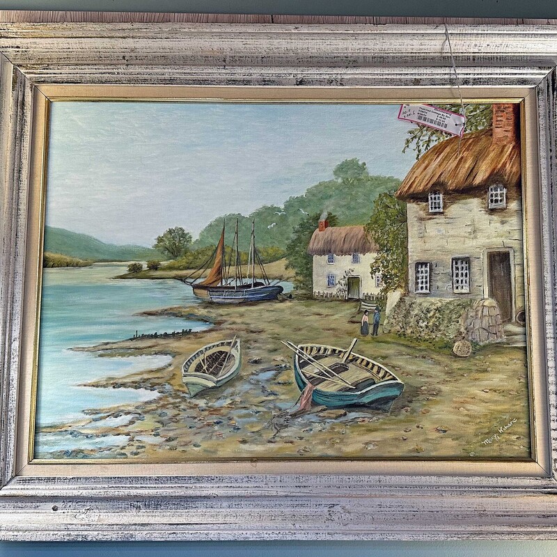 Thatched Cottage By Sea
Oil Painting
30.5 x 2.5