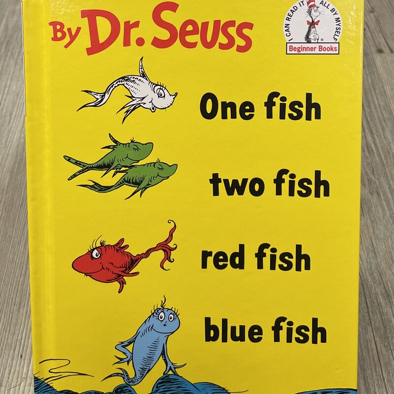 One Fish Two Fish Red Fish Blue fish
Yellow, Size: Hardcover