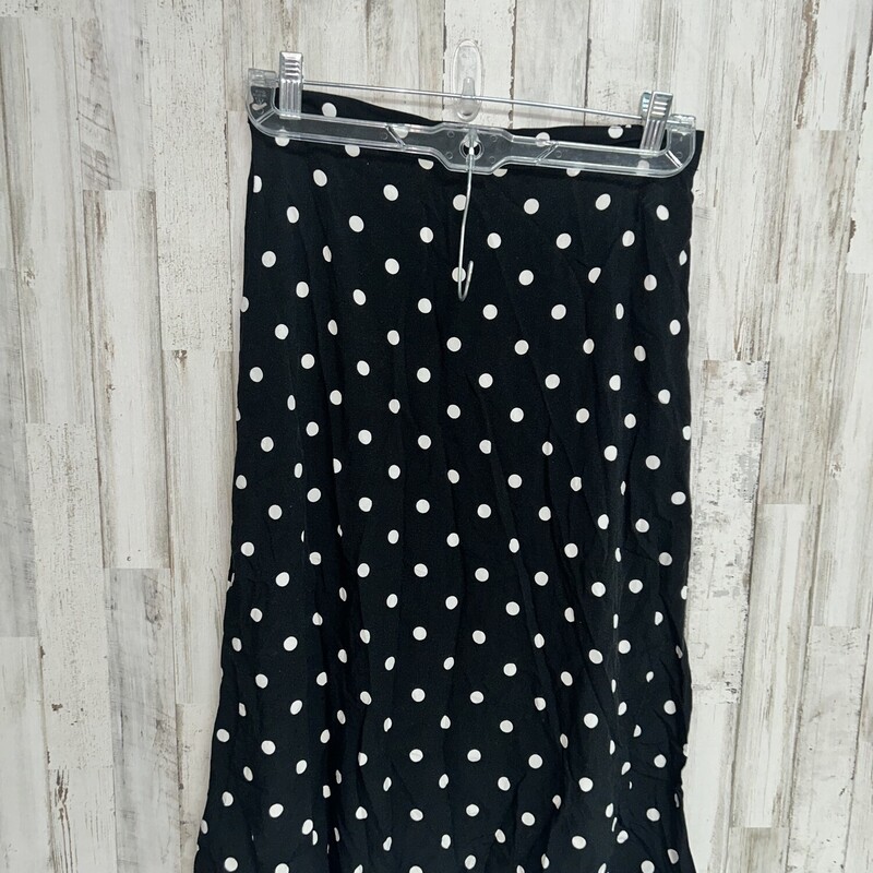 M Black Polka Dot Skirt, Black, Size: Ladies M