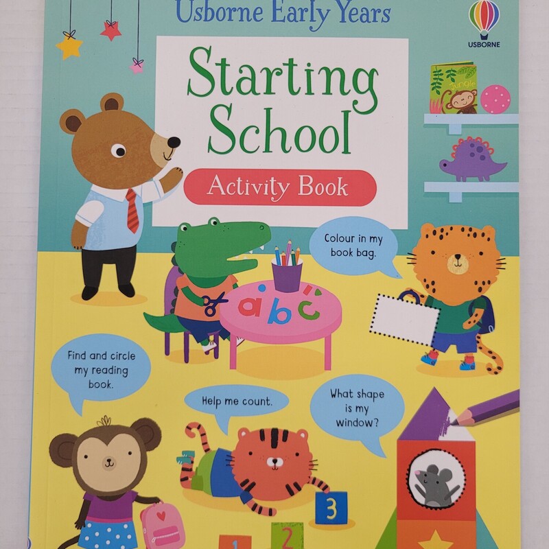 Starting School, Size: Activity, Item: NEW