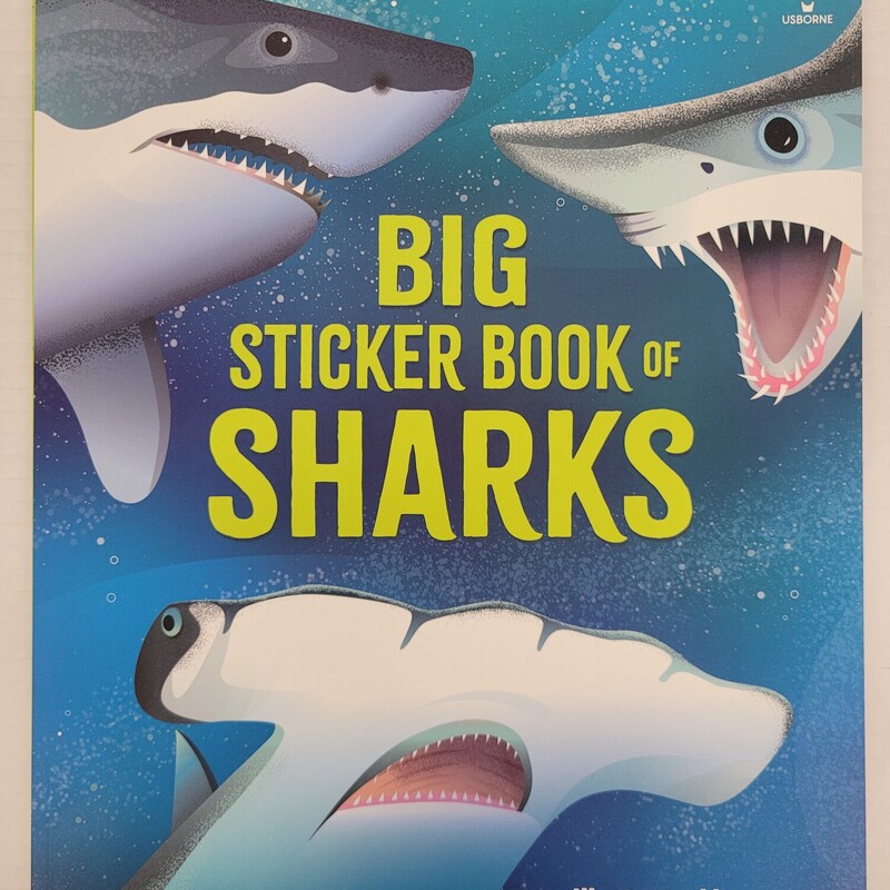 Sharks, Size: Sticker, Item: NEW