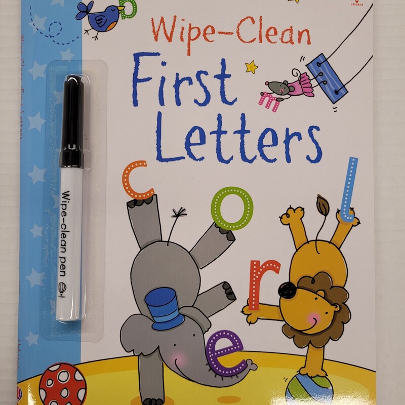 First Letters, Size: Wipe Clean, Item: NEW