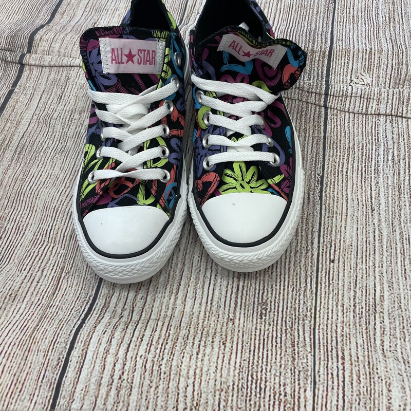 New Converse Shoes, Black, Size: 7