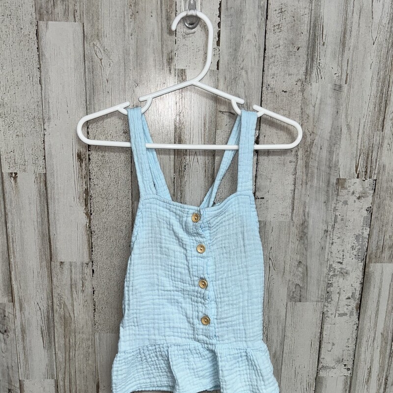 3T Lt Blue Muslin Tank