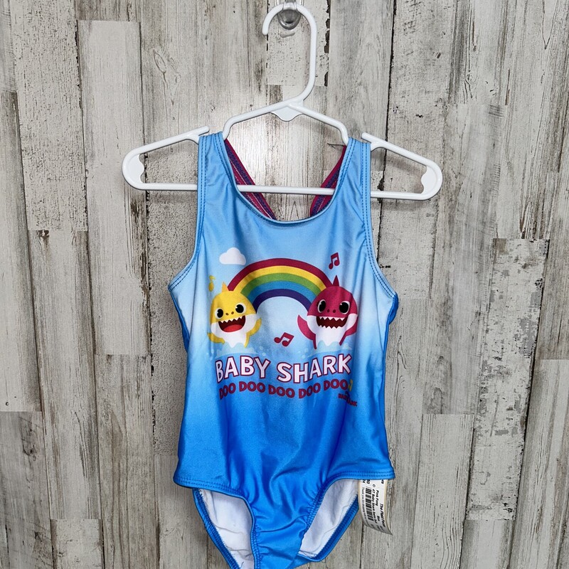 4T Baby Shark Swim Suit