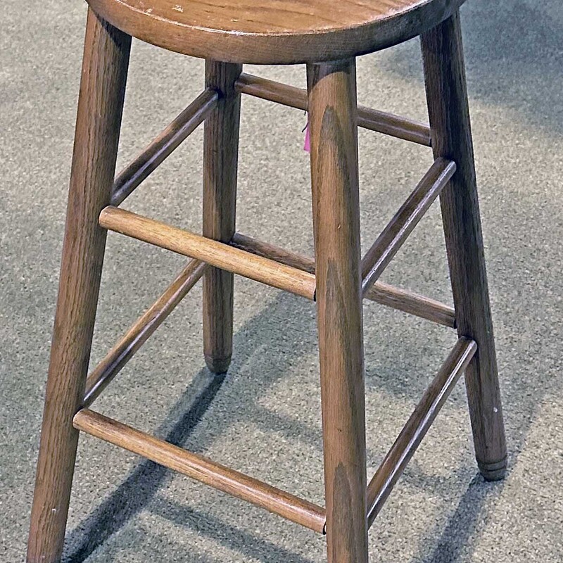 Tall Wooden Stools
13 In Round x 29 In Tall.