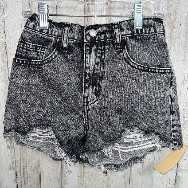 10 Black Distress Shorts