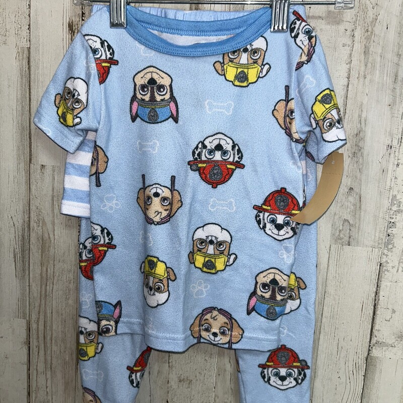 4T 3pc Blue Dog Pj Set