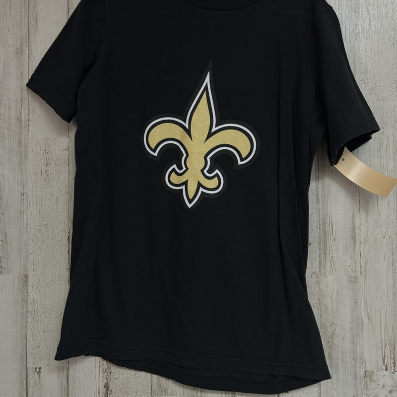 8 Black Saints Tee, Black, Size: Boy 5-8