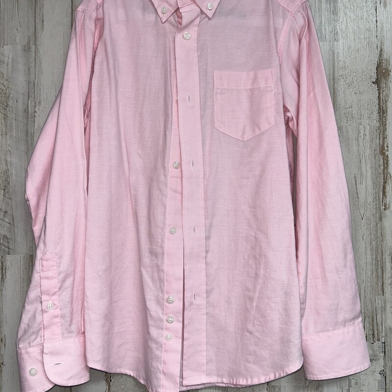 10 Pink Button Up, Pink, Size: Boy 10 Up
