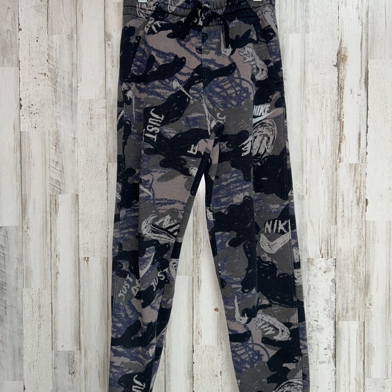 10/12 Logo Printed Sweats, Grey, Size: Boy 10 Up