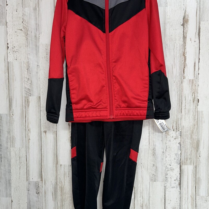 8 2pc Red Jacket Set, Red, Size: Boy 5-8