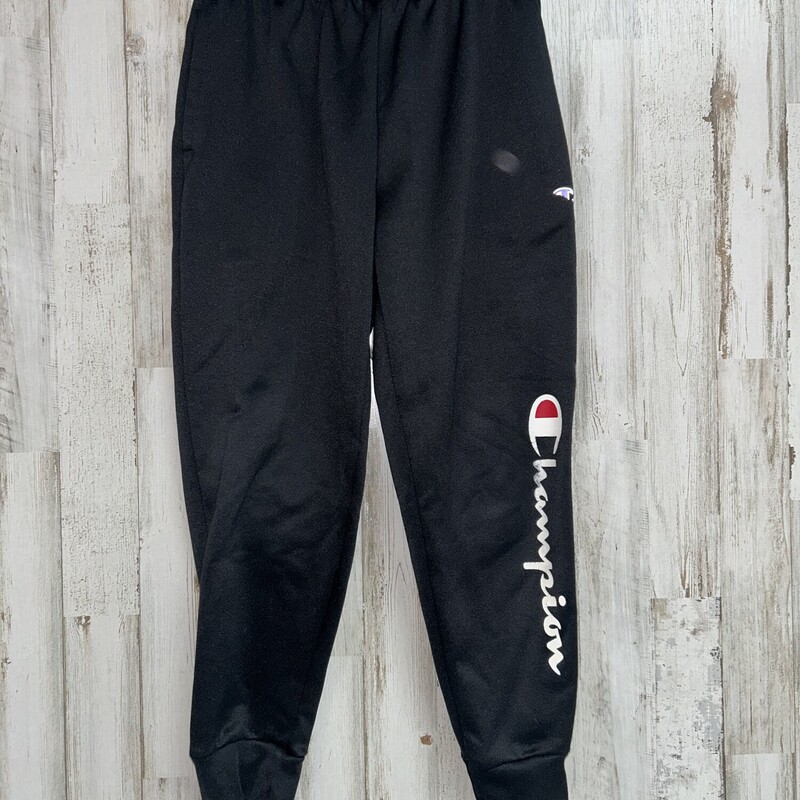 6/7 Black Logo Joggers