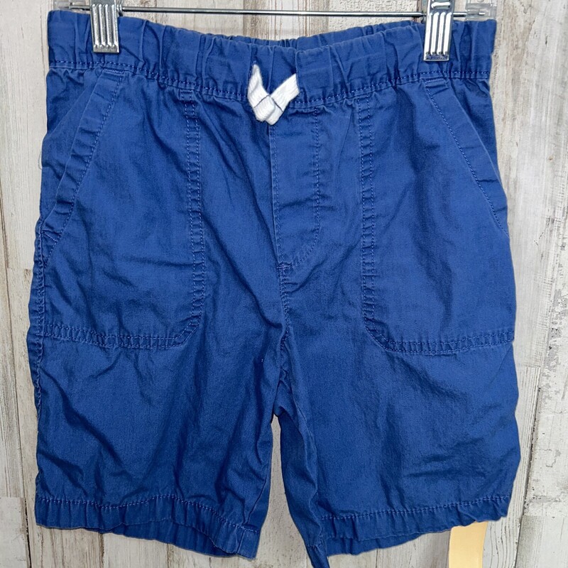 7 Blue Drawstring Shorts