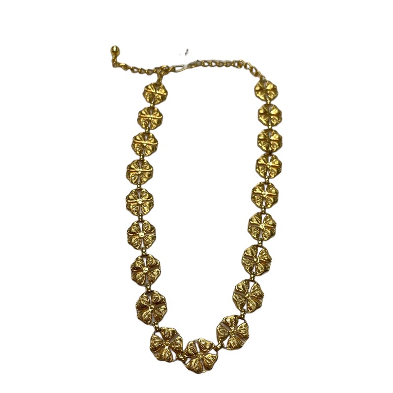 Necklace, Gold, Size: None