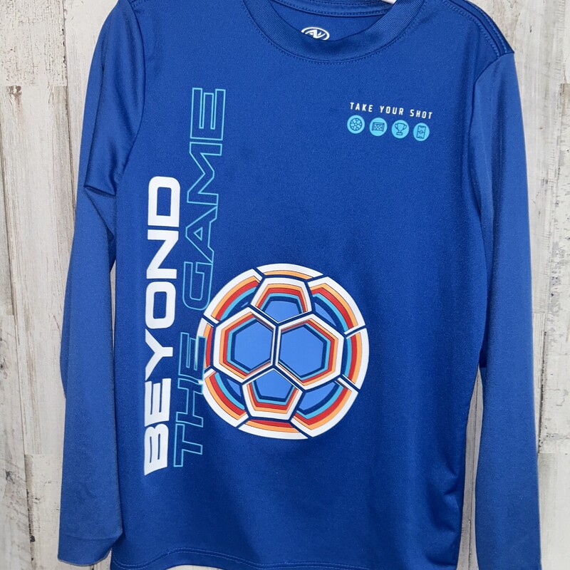 6/7 Beyod The Game Tee, Blue, Size: Boy 5-8