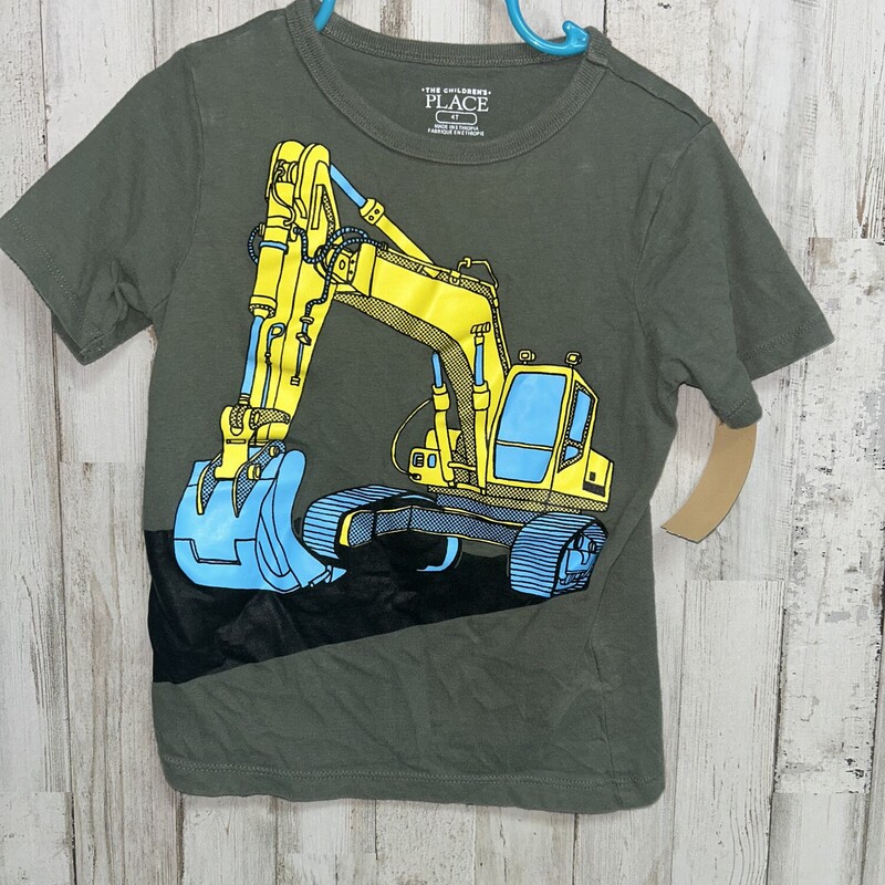 4T Green Truck Tee