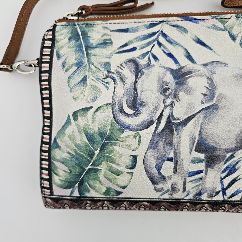 Brighton $195, Elephant, Size: Crossbody