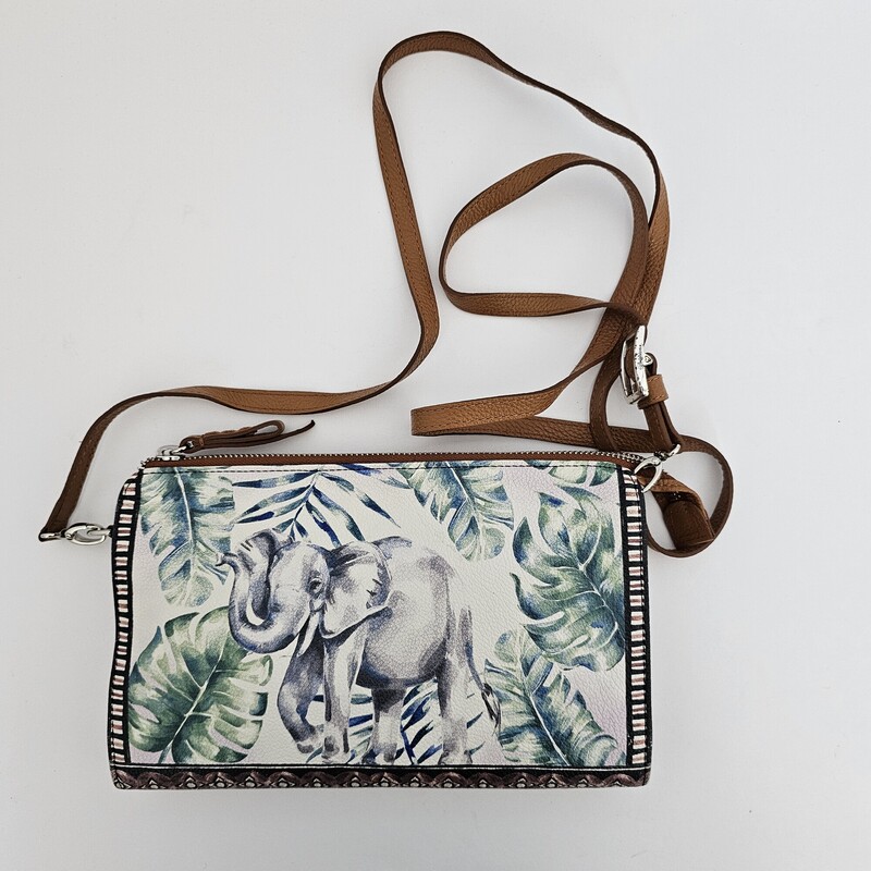 Brighton $195, Elephant, Size: Crossbody