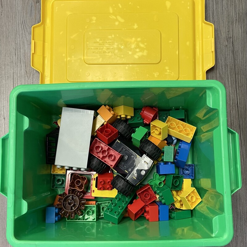 Assorted Lego Duplo Bin, Multi, Size: 3Y+