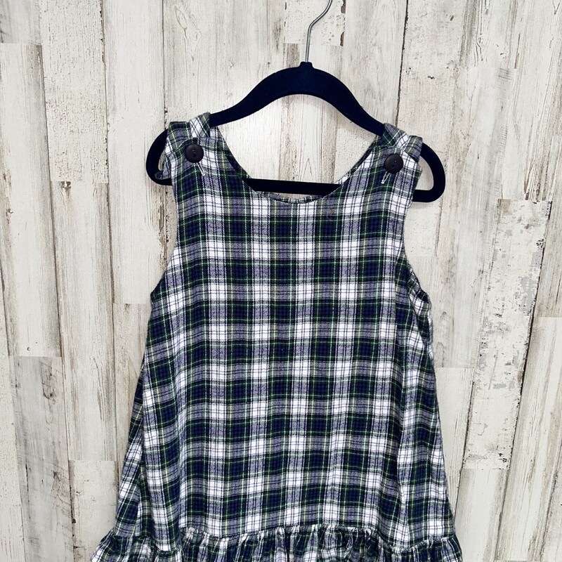 3 Navy/Green Plaid Dress