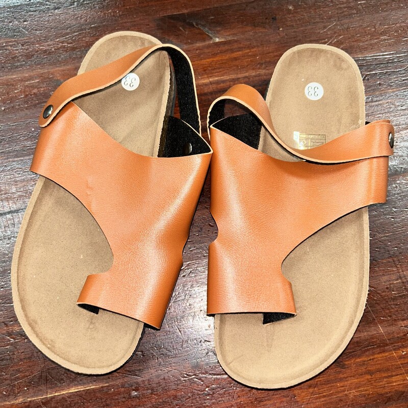 NEW Y1 Tan Strap Sandals