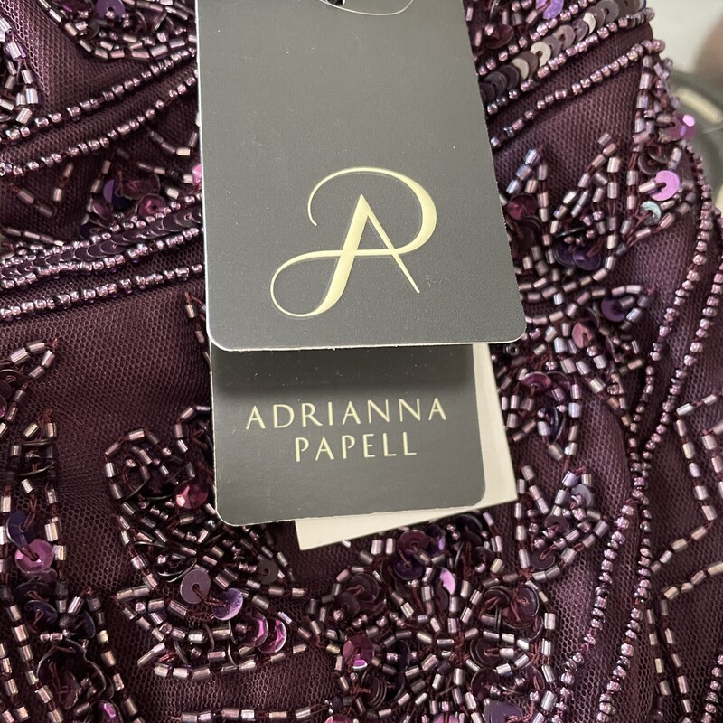 AdriannaPapellHalterGown, Eggplant, Size: 8<br />
Pick Up In Store Within 7 Days of Purchase<br />
OR<br />
Have it Shipped<br />
<br />
All Sales Are Final.<br />
No Returns.<br />
<br />
Thank You For Shopping With Us:-)