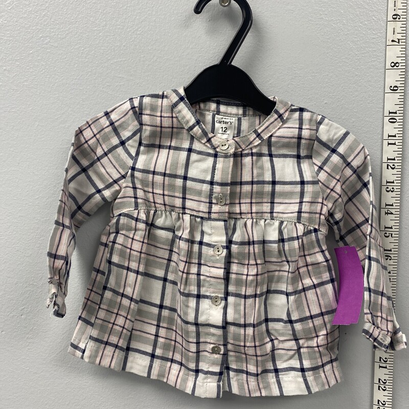 Carters, Size: 12m, Item: Shirt