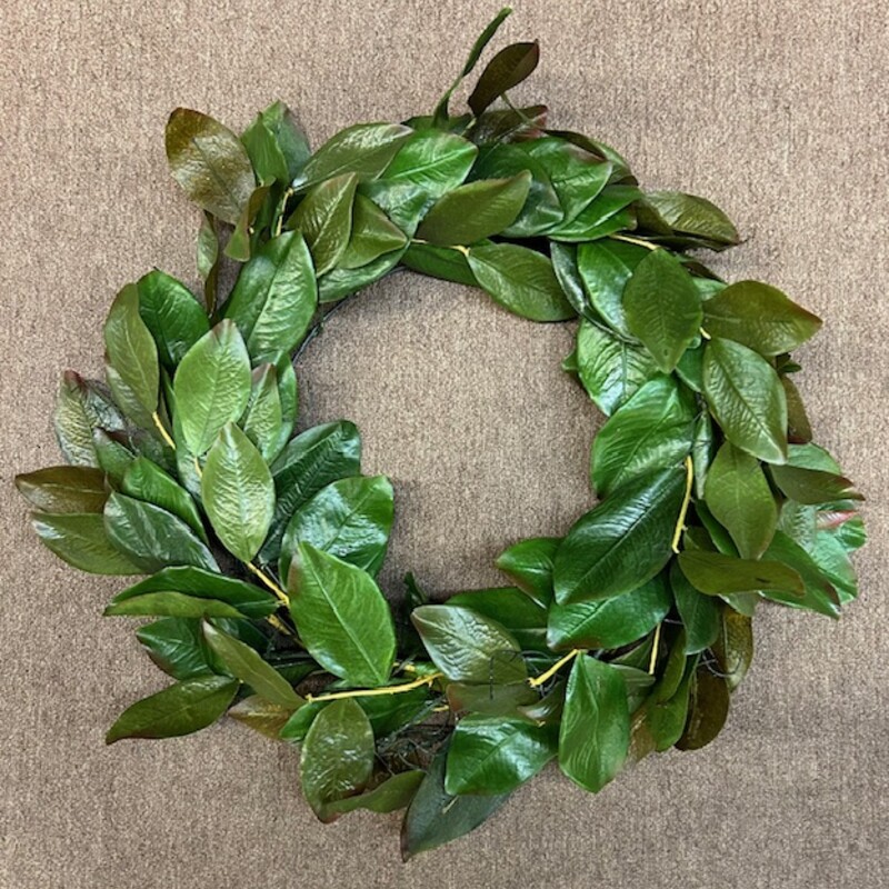 Big Green Leaves Wreath
Green
Size: 24 x 24