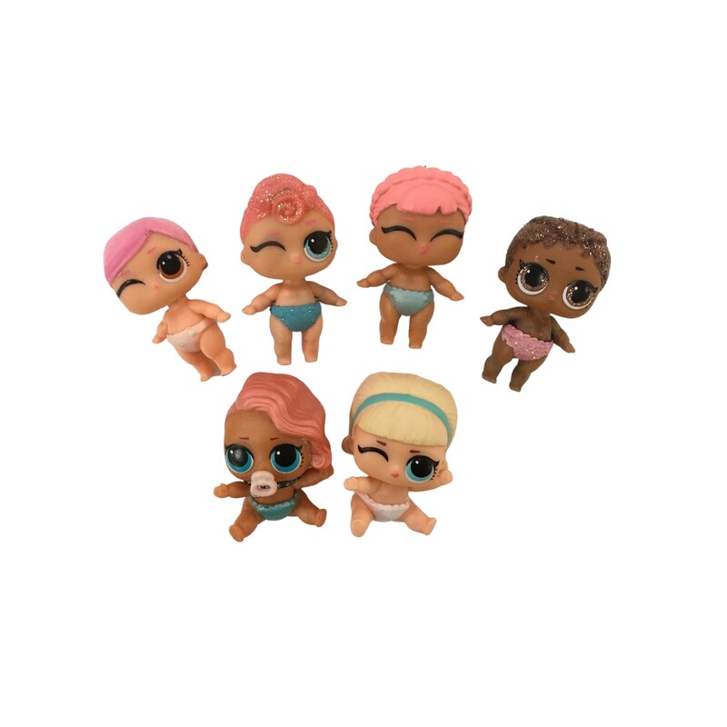 6pc Mini Dolls