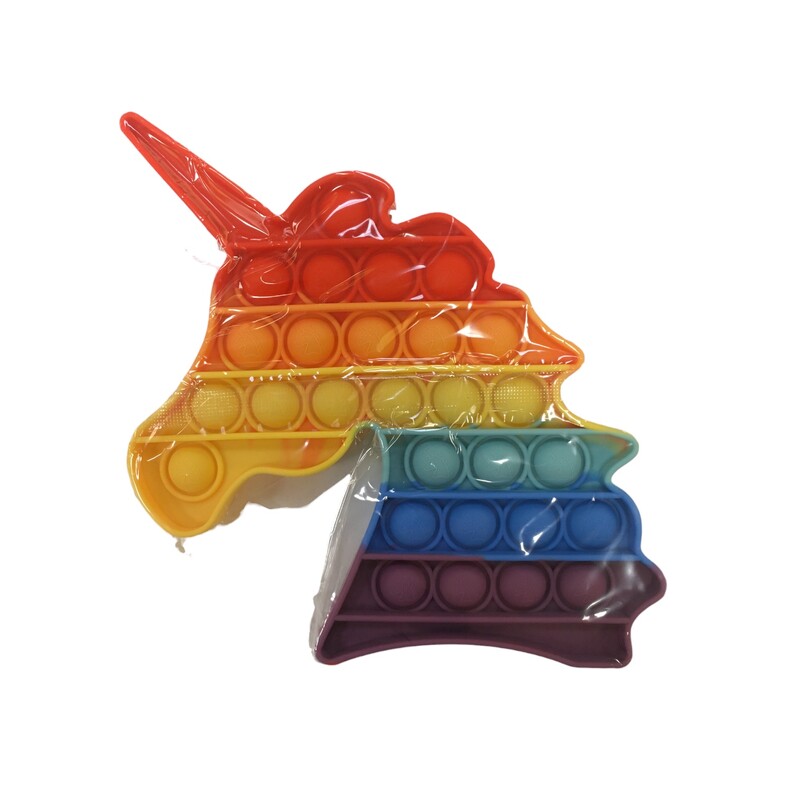 Rainbow Unicorn Popit