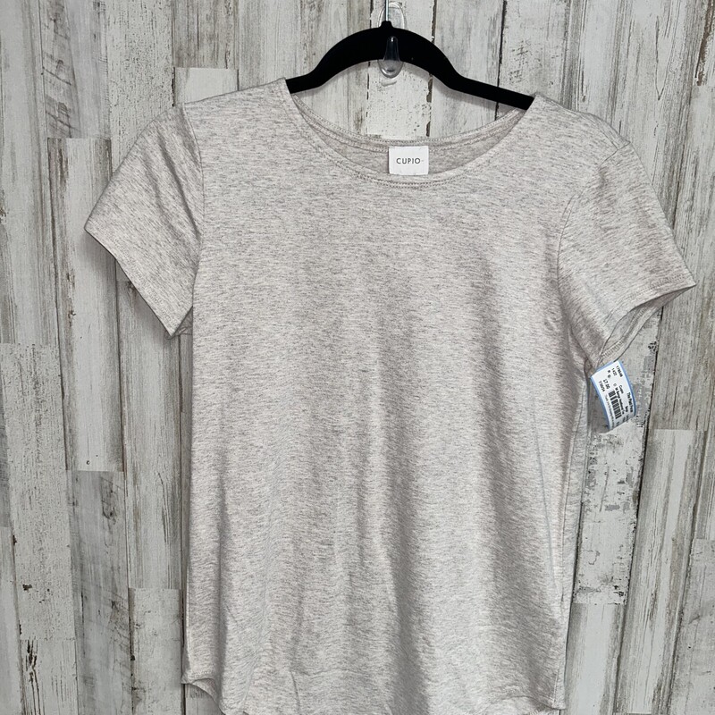 M Beige Heathered Tee