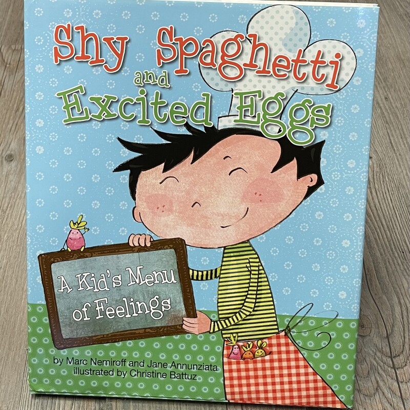 Shy Spaghetti And Excited Eggs , Multi, Size: Hardcover