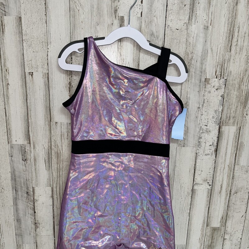 10 Shiny Purple Leotard