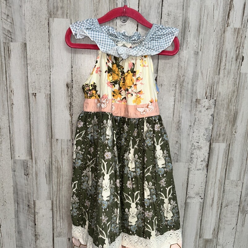 8 Green Rabbit Dress