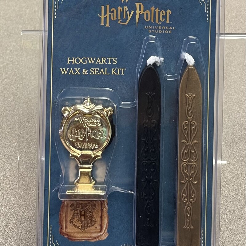 Harry Potter Hogwarts Wax& Seal KIt, Multi, Size: NEW