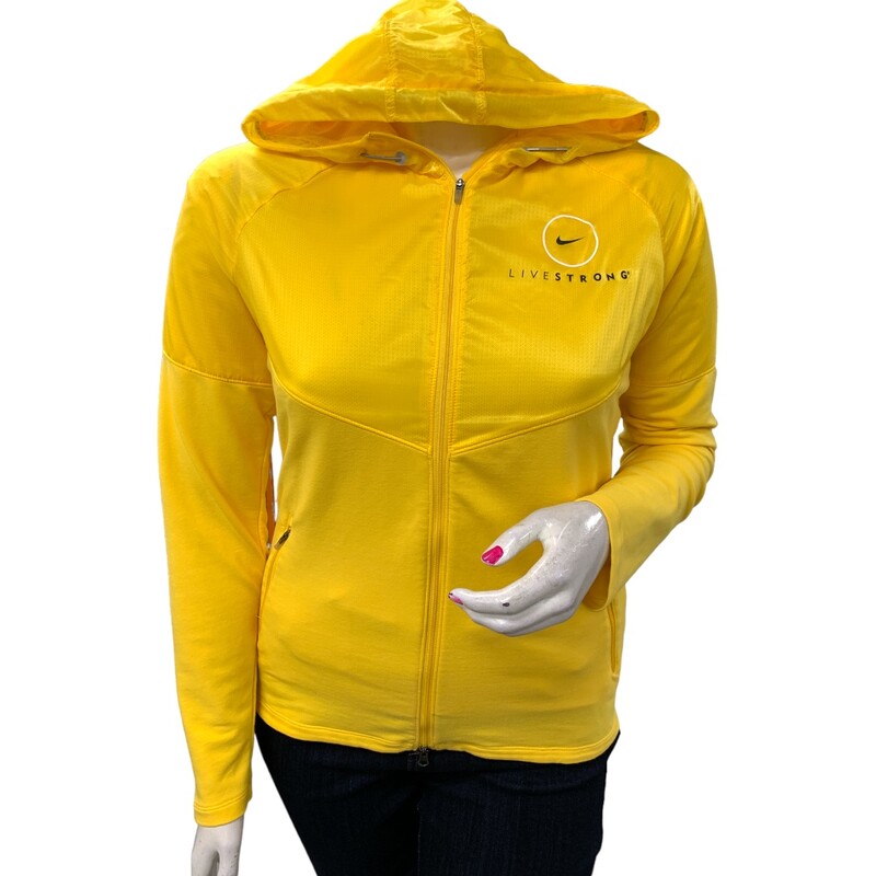 Nike Sweater, Yellow, Size: L