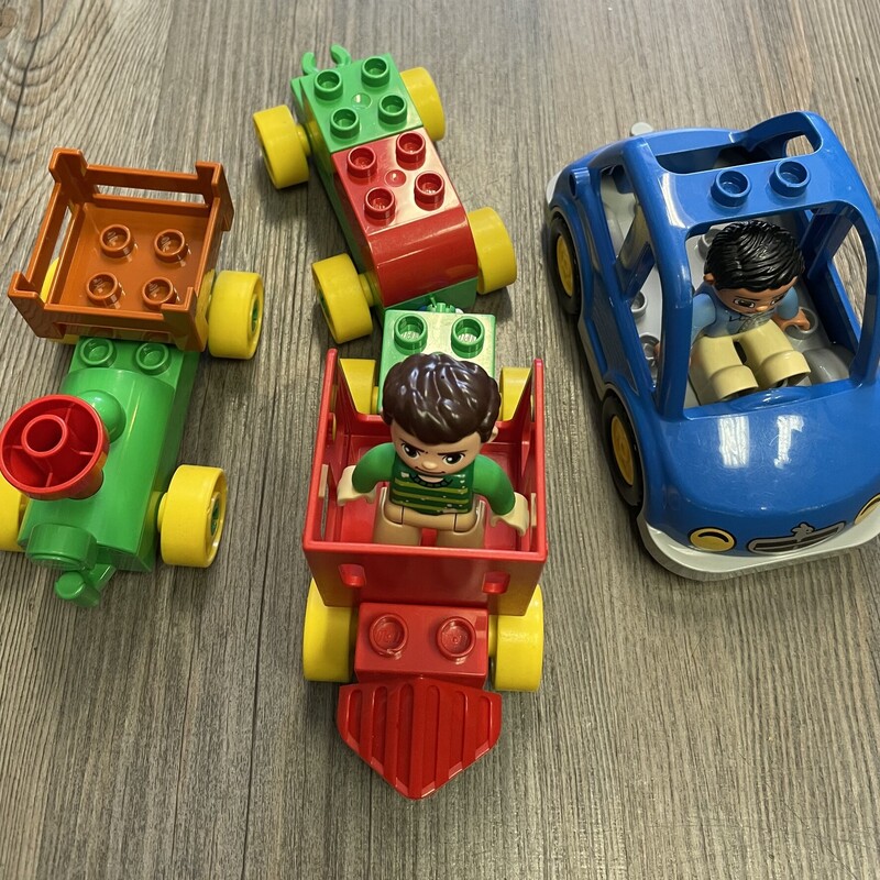 Lego Duplo Train/Car, Multi