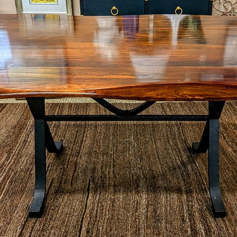 Arahus Arvada Dining Table
Brown Black Size: 60 x 42 x 30H
Discontinued piece