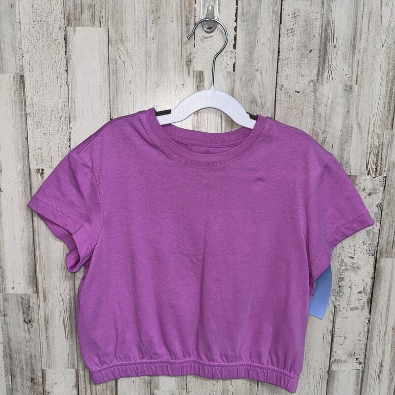 8/9 Purple Cropped Tee