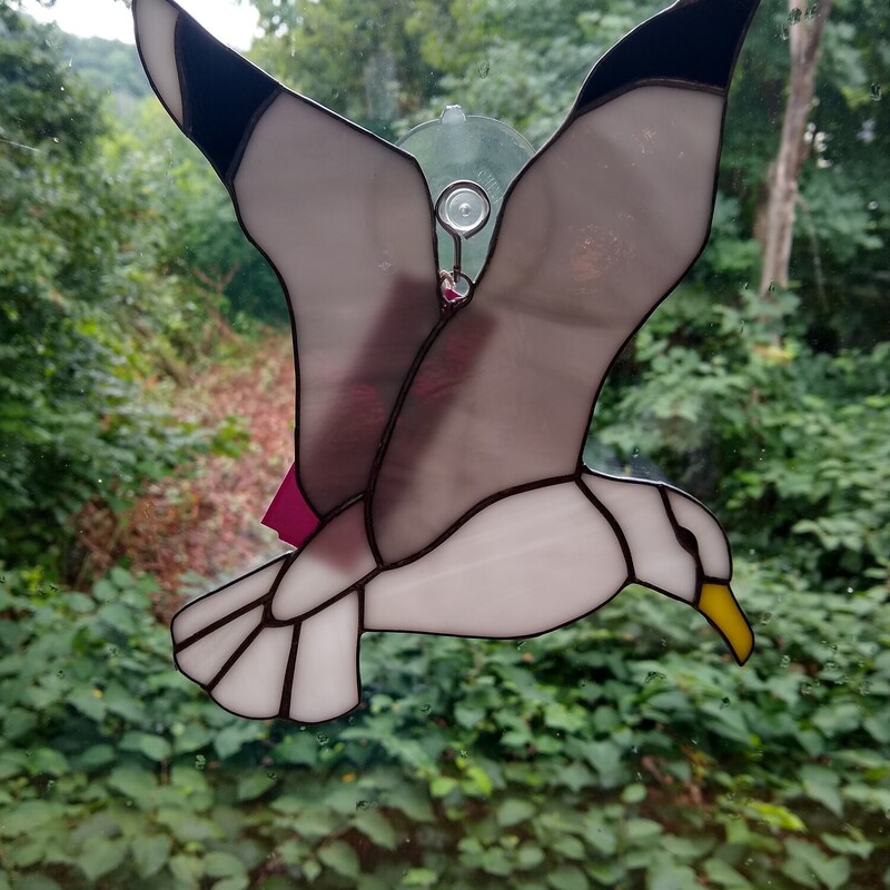 Stained Glass Seagull