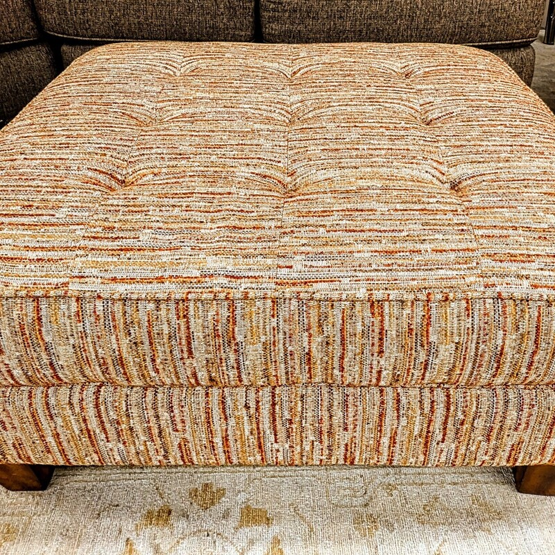 Flexsteel Patterned Square Ottoman
Cream Red Orange Size: 36 x 36 x 18H